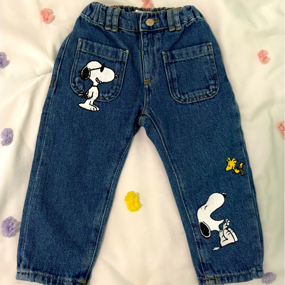 Zara denim pants